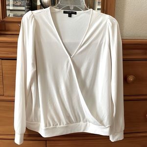 Banana Republic creme blouse